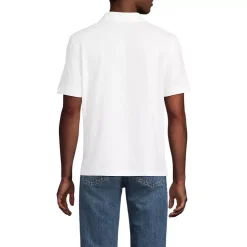 Men's Short Sleeve Performance Mesh Pique Polo