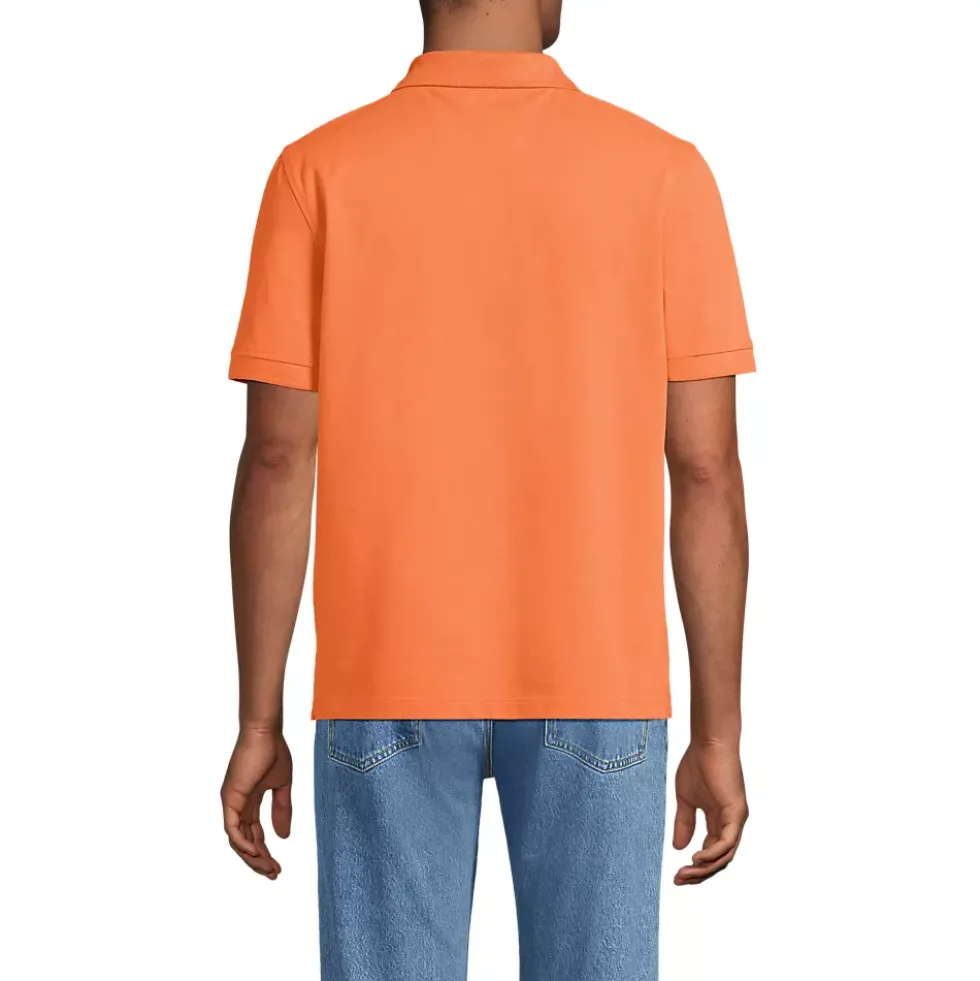Men's Short Sleeve Performance Mesh Pique Polo