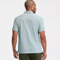 Men's Short Sleeve Performance Mesh Pique Polo