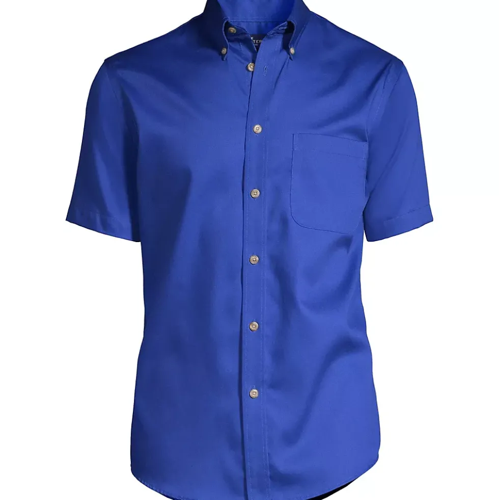 Men's Short Sleeve Performance Twill Shirt