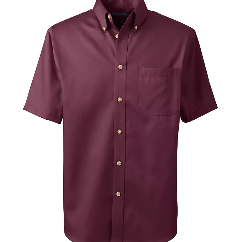 Men's Short Sleeve Performance Twill Shirt