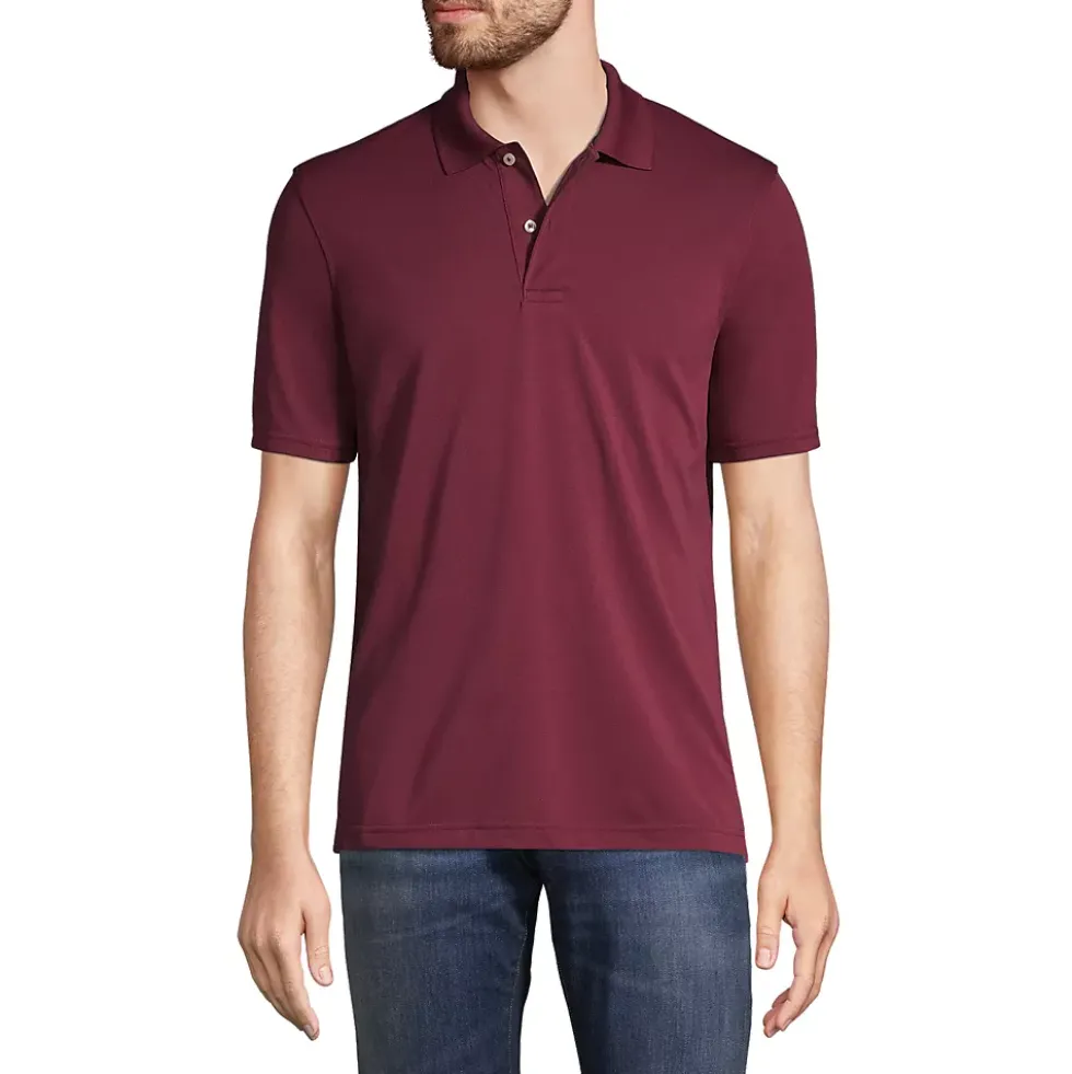 Men's Short Sleeve Polyester Polo
