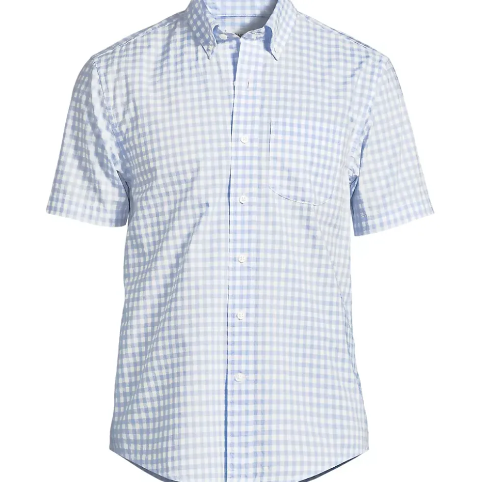 Men's Short Sleeve Poplin Shirt