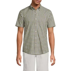 Men's Short Sleeve Poplin Shirt