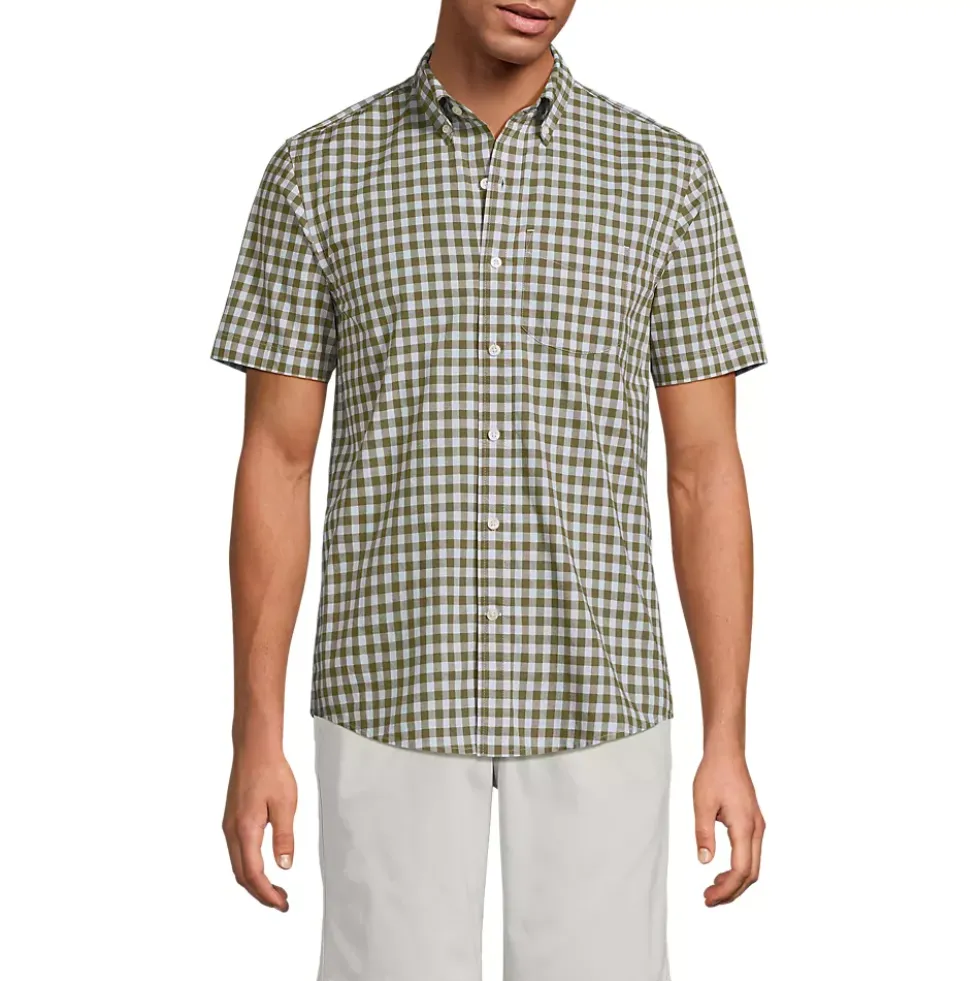 Men's Short Sleeve Poplin Shirt