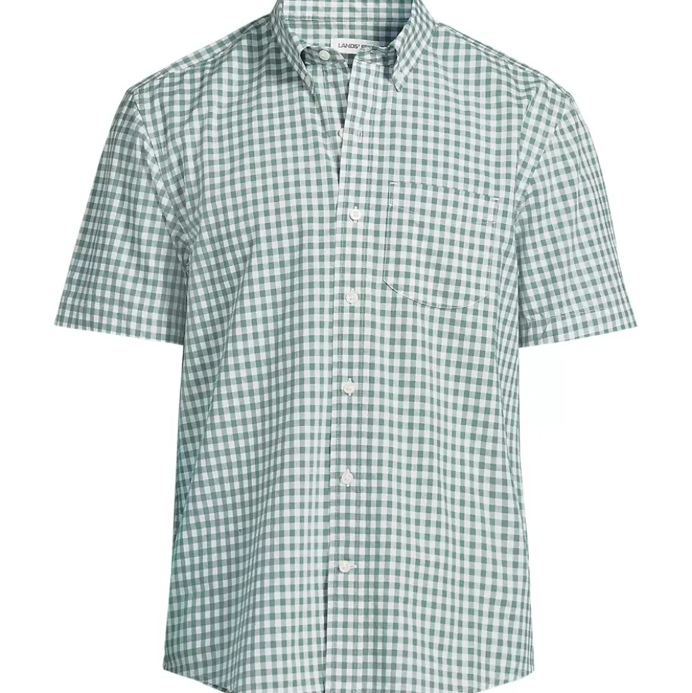 Men's Short Sleeve Poplin Shirt