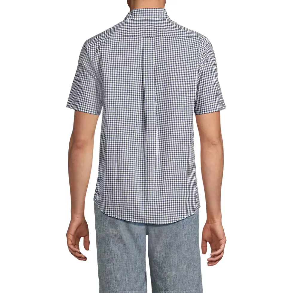 Men's Short Sleeve Poplin Shirt