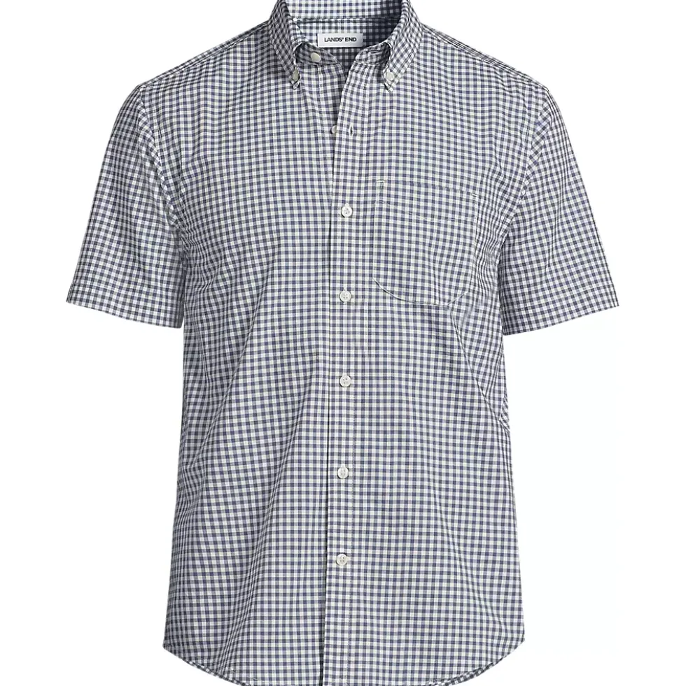 Men's Short Sleeve Poplin Shirt