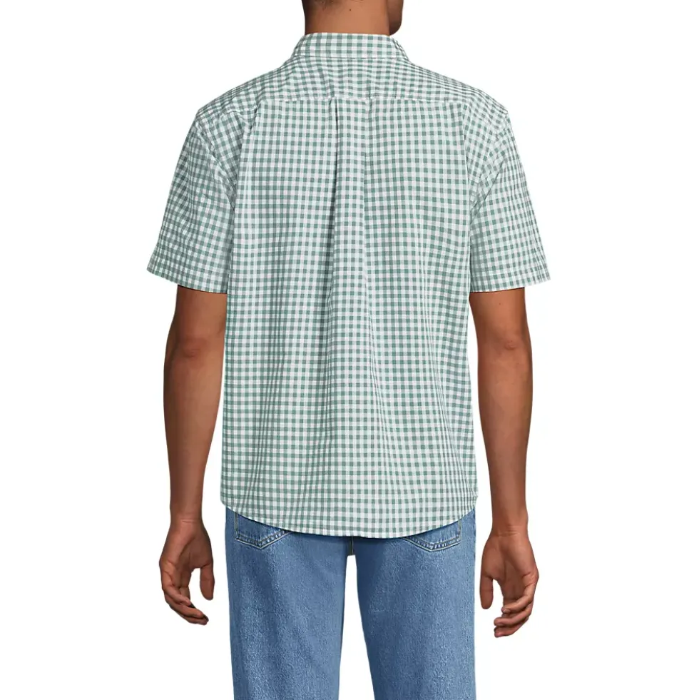 Men's Short Sleeve Poplin Shirt