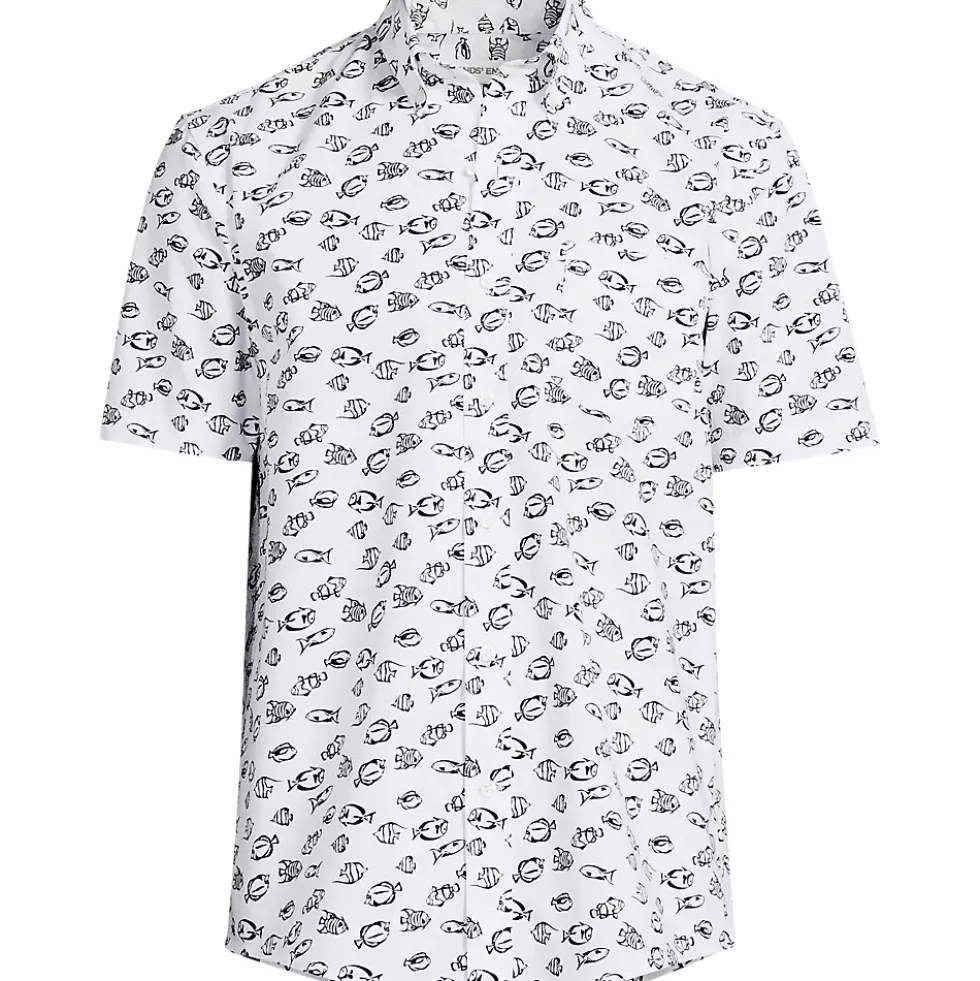 Men's Short Sleeve Poplin Shirt