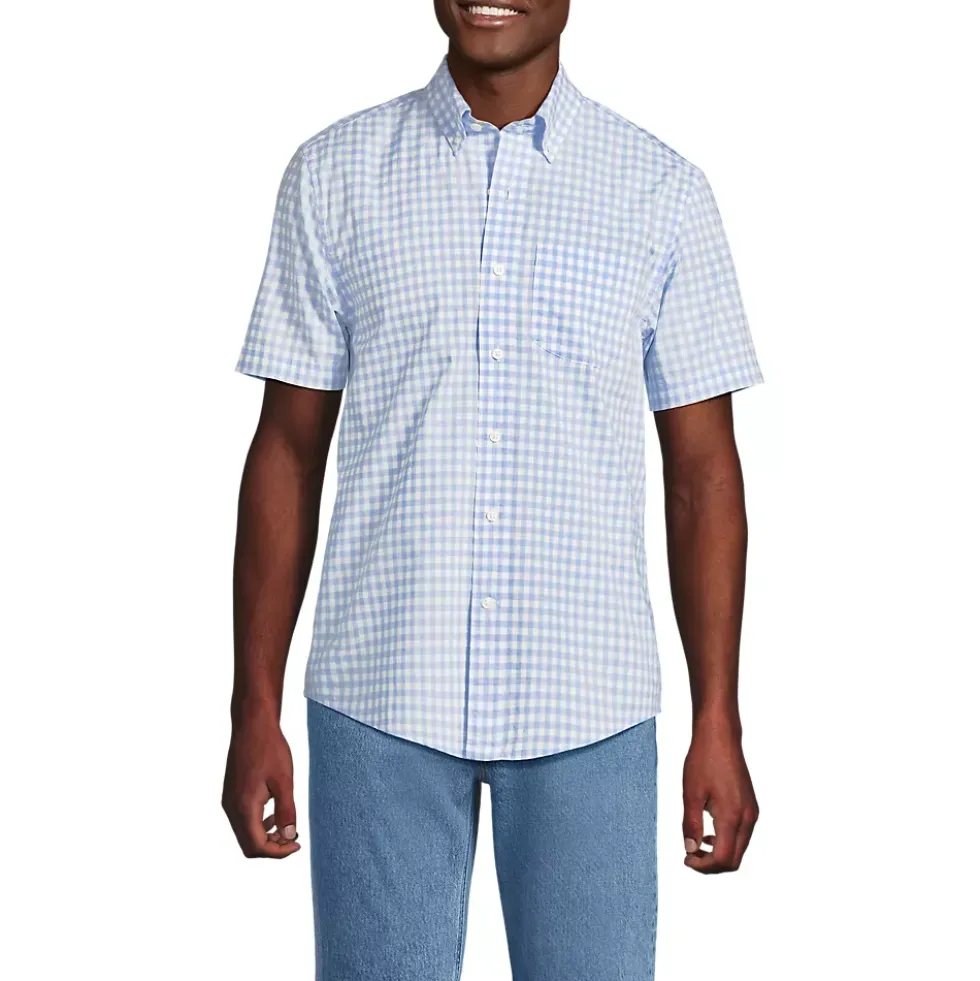 Men's Short Sleeve Poplin Shirt