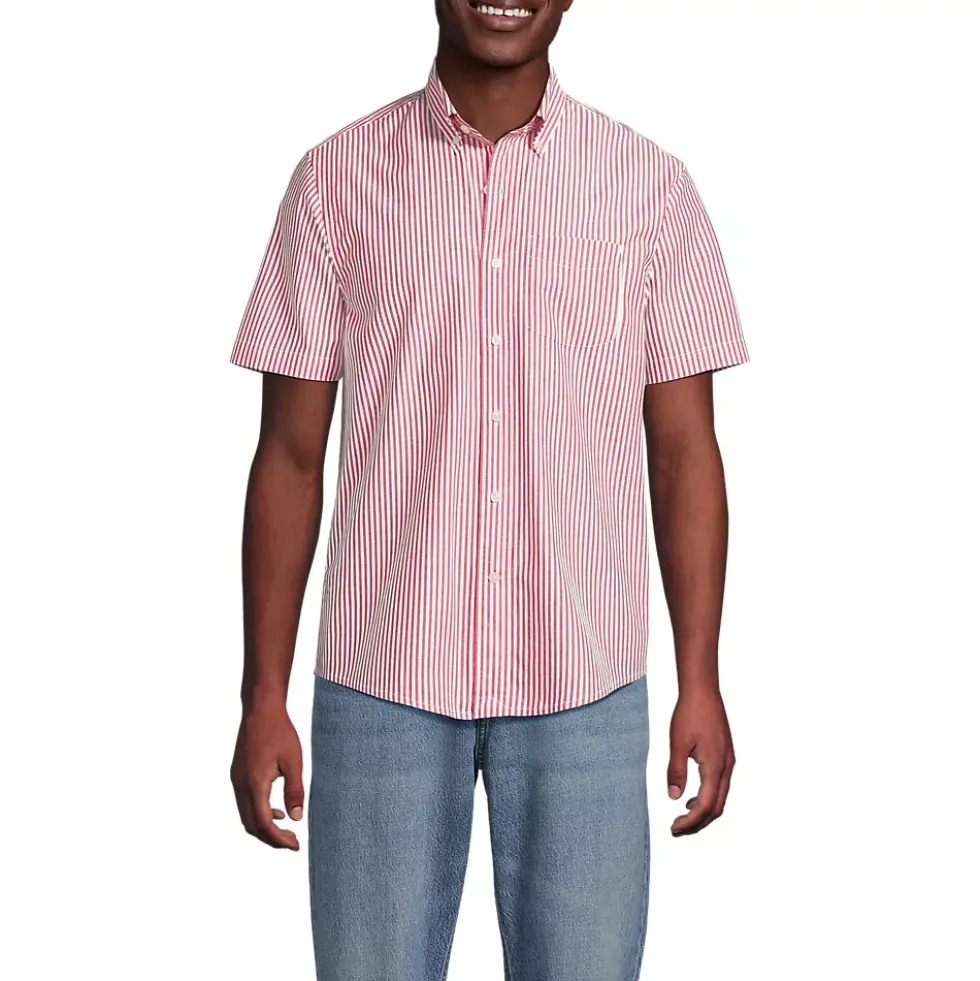 Men's Short Sleeve Poplin Shirt