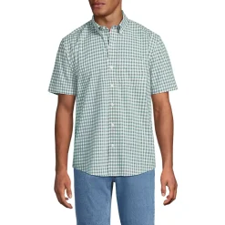 Men's Short Sleeve Poplin Shirt
