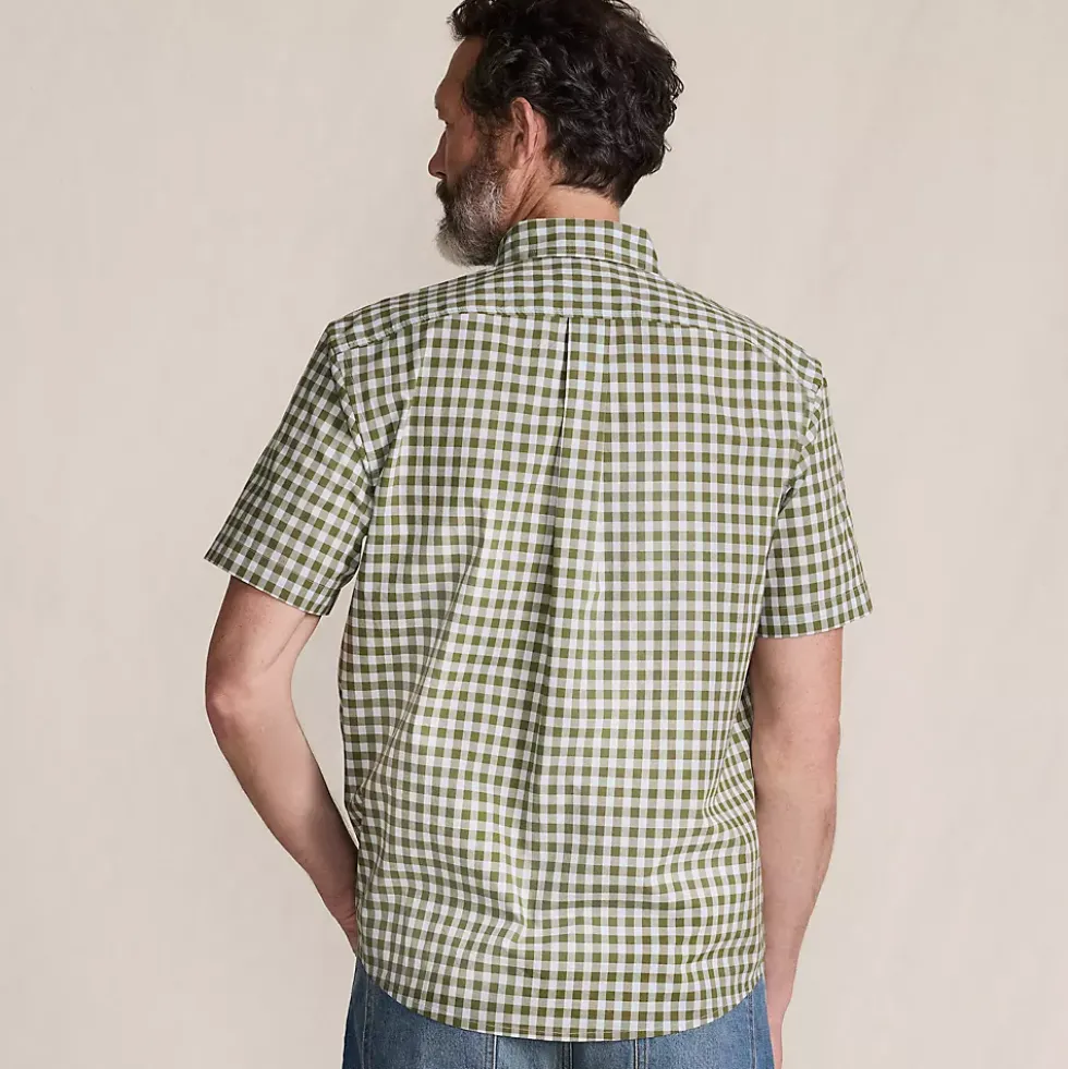 Men's Short Sleeve Poplin Shirt