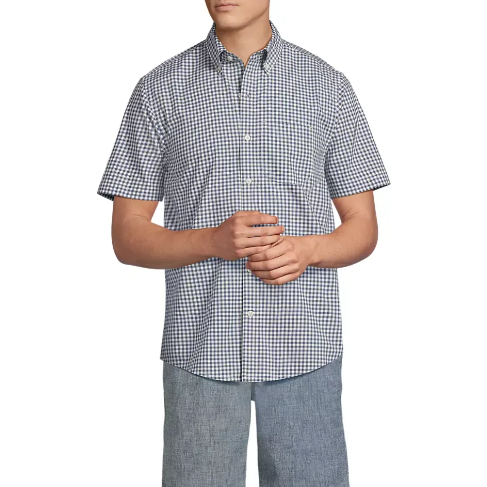 Men's Short Sleeve Poplin Shirt