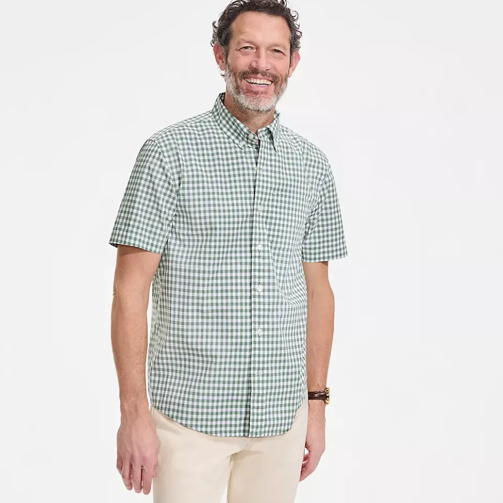 Men's Short Sleeve Poplin Shirt
