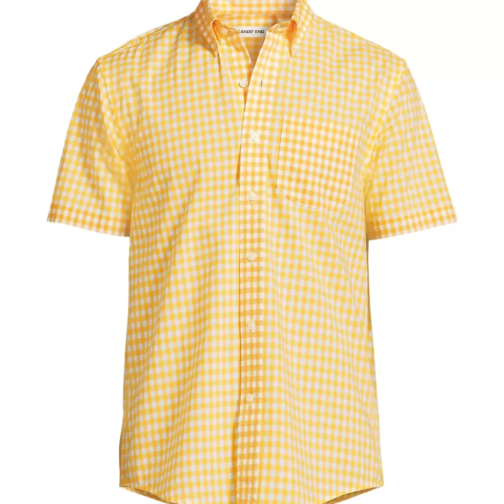 Men's Short Sleeve Poplin Shirt