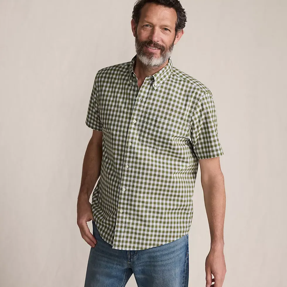 Men's Short Sleeve Poplin Shirt