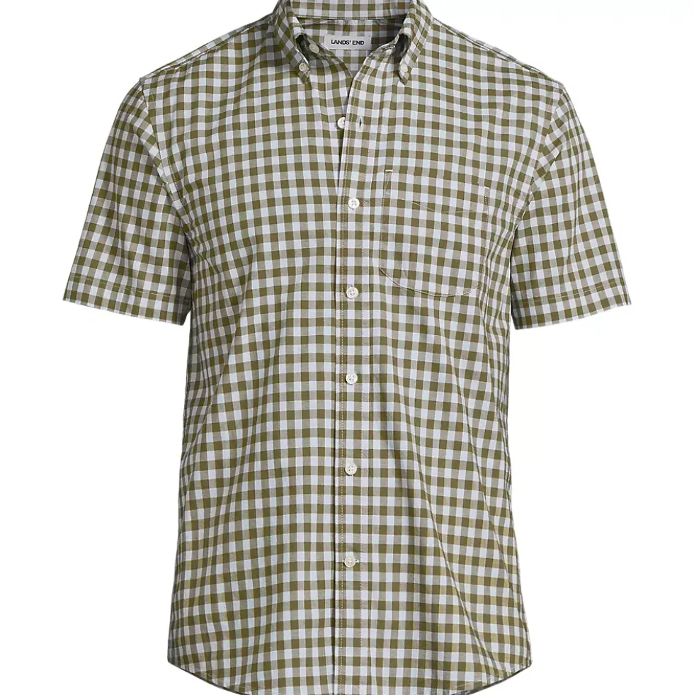 Men's Short Sleeve Poplin Shirt