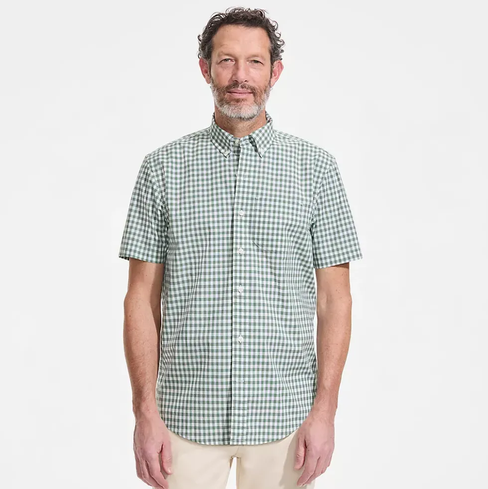 Men's Short Sleeve Poplin Shirt