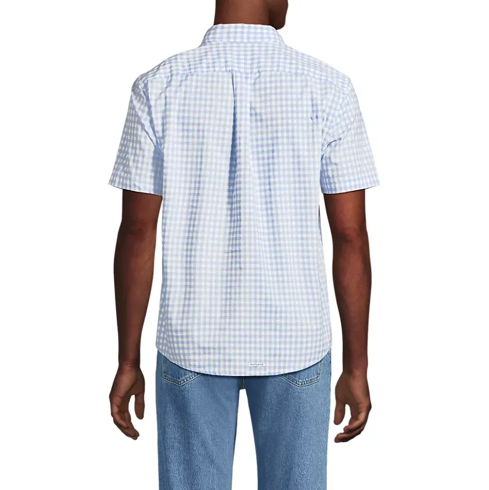 Men's Short Sleeve Poplin Shirt
