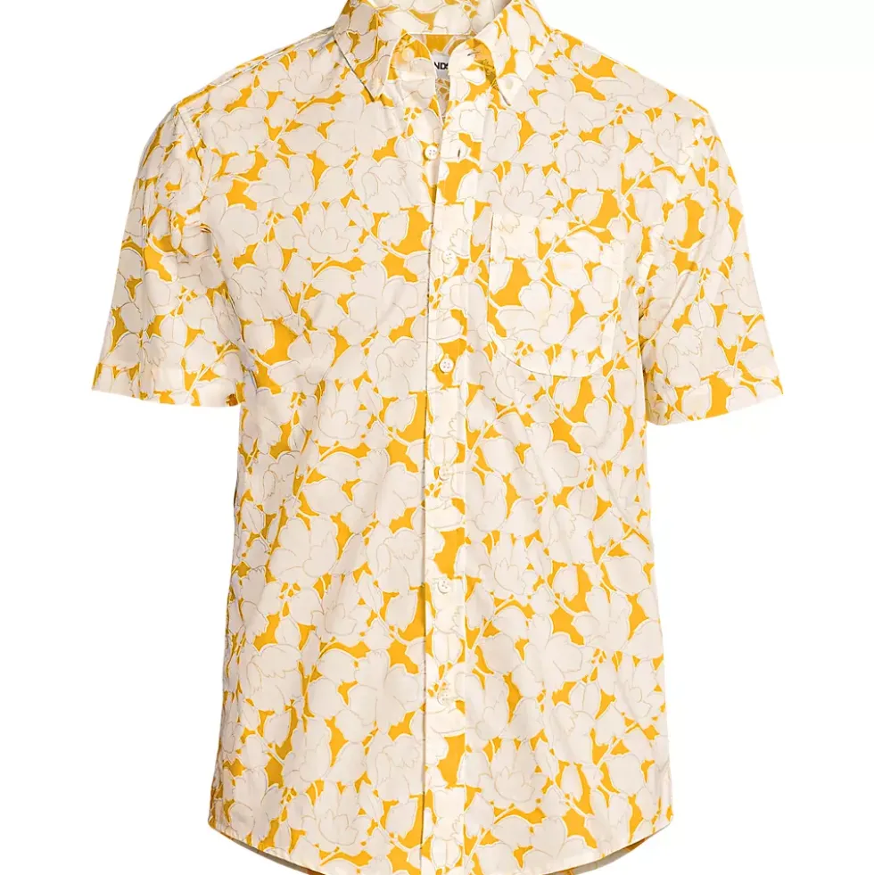 Men's Short Sleeve Poplin Shirt