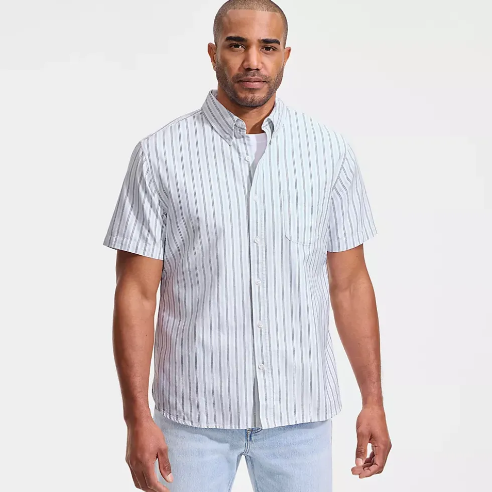 Men's Short Sleeve Sail Rigger Oxford Shirt