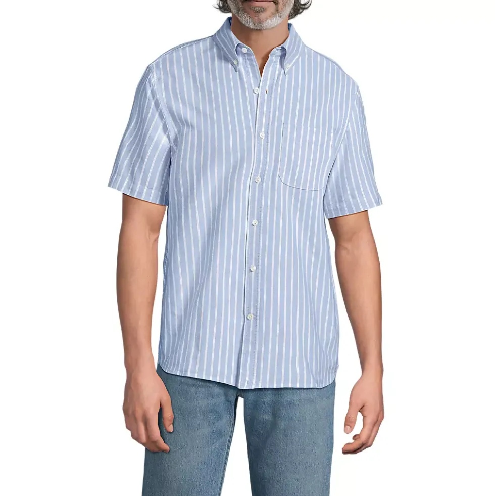 Men's Short Sleeve Sail Rigger Oxford Shirt