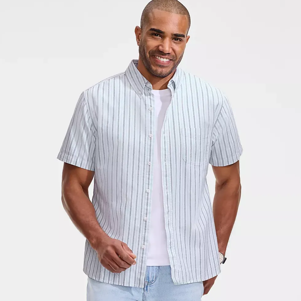 Men's Short Sleeve Sail Rigger Oxford Shirt
