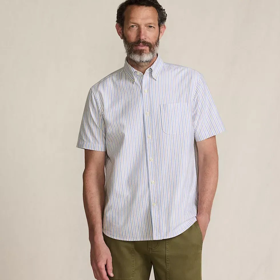 Men's Short Sleeve Sail Rigger Oxford Shirt