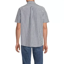 Men's Short Sleeve Seersucker Shirt