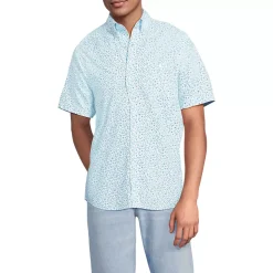 Men's Short Sleeve Seersucker Shirt