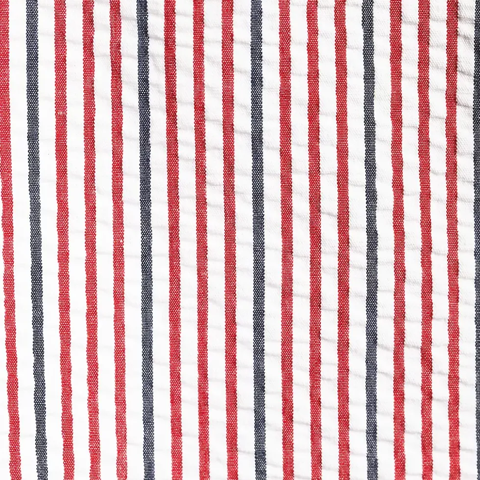 Men's Short Sleeve Seersucker Shirt