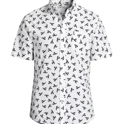 Men's Short Sleeve Seersucker Shirt