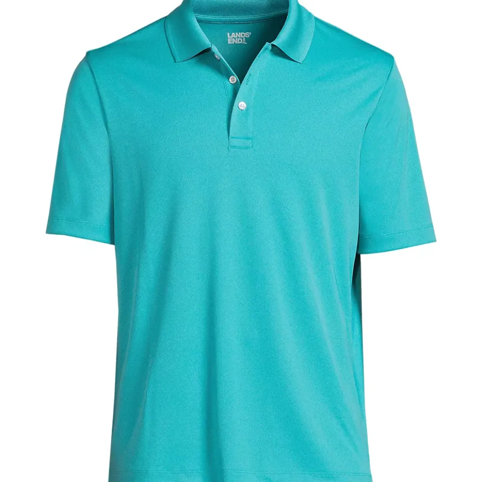 Men's Short Sleeve Solid Active Polo Shirt