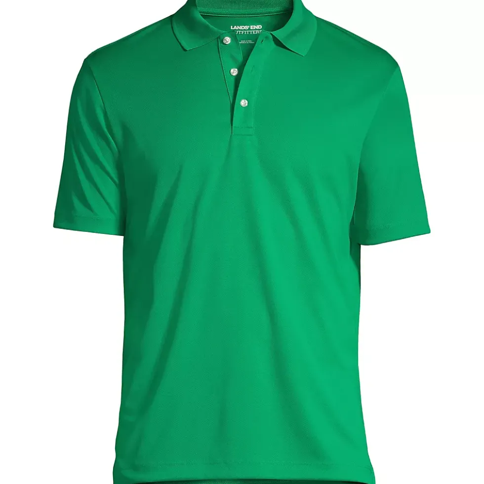 Men's Short Sleeve Solid Active Polo Shirt