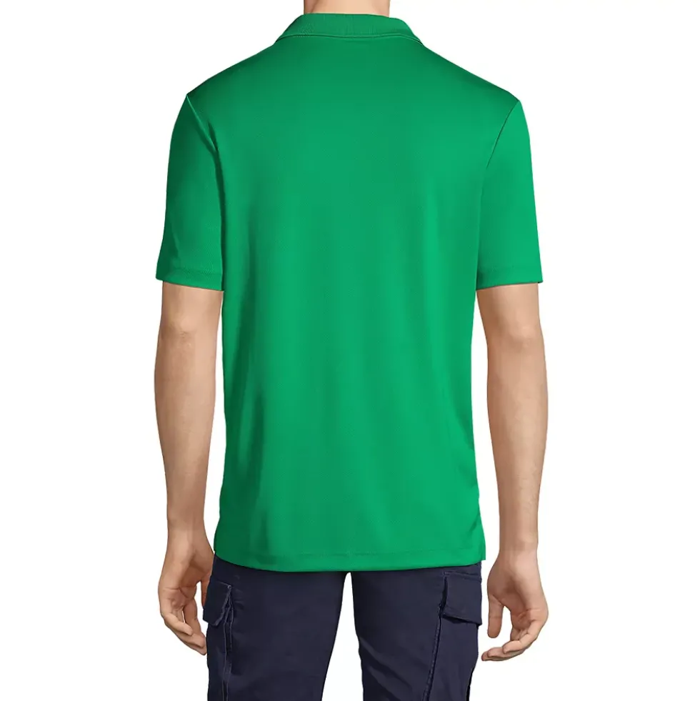 Men's Short Sleeve Solid Active Polo Shirt