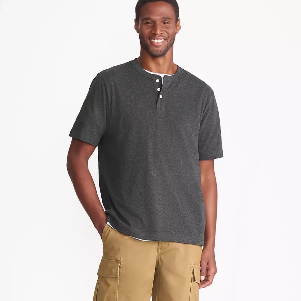 Men's Short Sleeve Super-T Henley