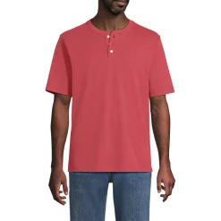 Men's Short Sleeve Super-T Henley