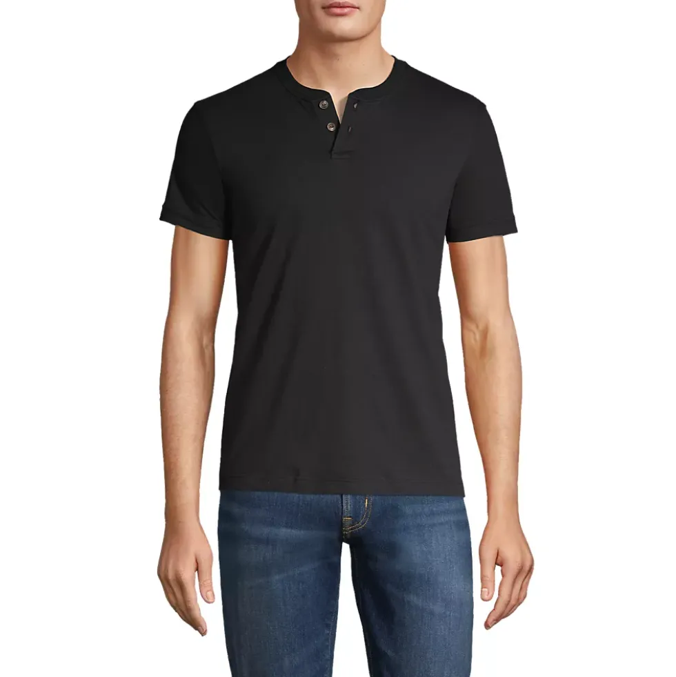 Men's Short Sleeve Super-T Henley