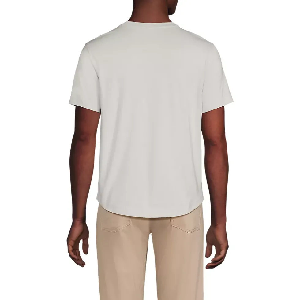Men's Short Sleeve Supima Curved Hem Tee