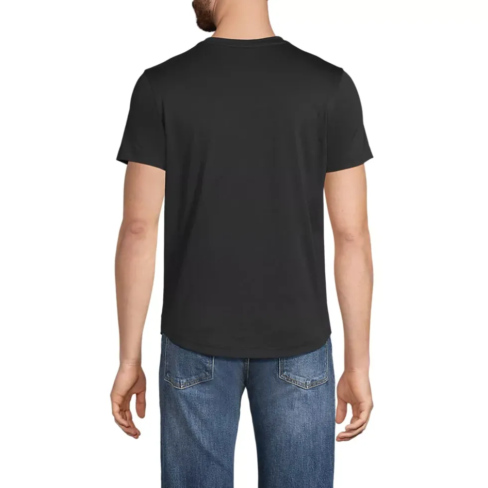 Men's Short Sleeve Supima Curved Hem Tee