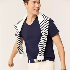 Men's Short Sleeve Supima V-Neck Tee