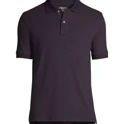 Men's Short Sleeve Tailored Banded Mesh Polo Shirt
