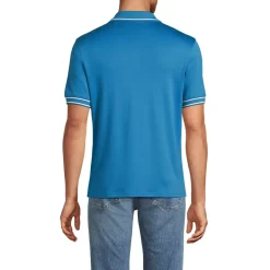 Men's Short Sleeve Tipped Welt Pocket Supima Polo