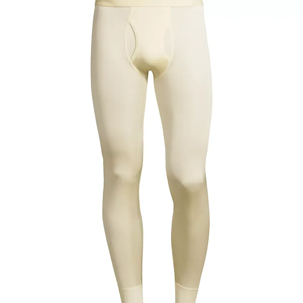 Men's Silk Long Underwear Pants