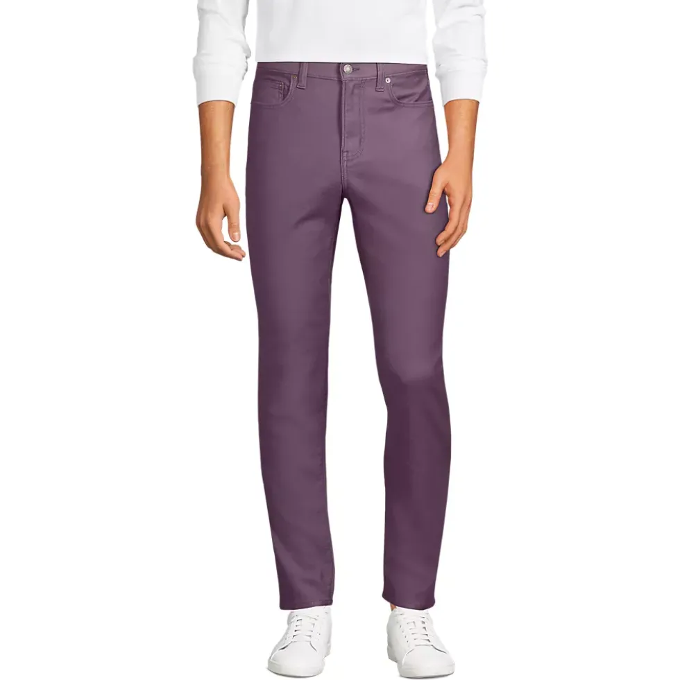 Men's Slim Fit Knit 5-Pocket Pants