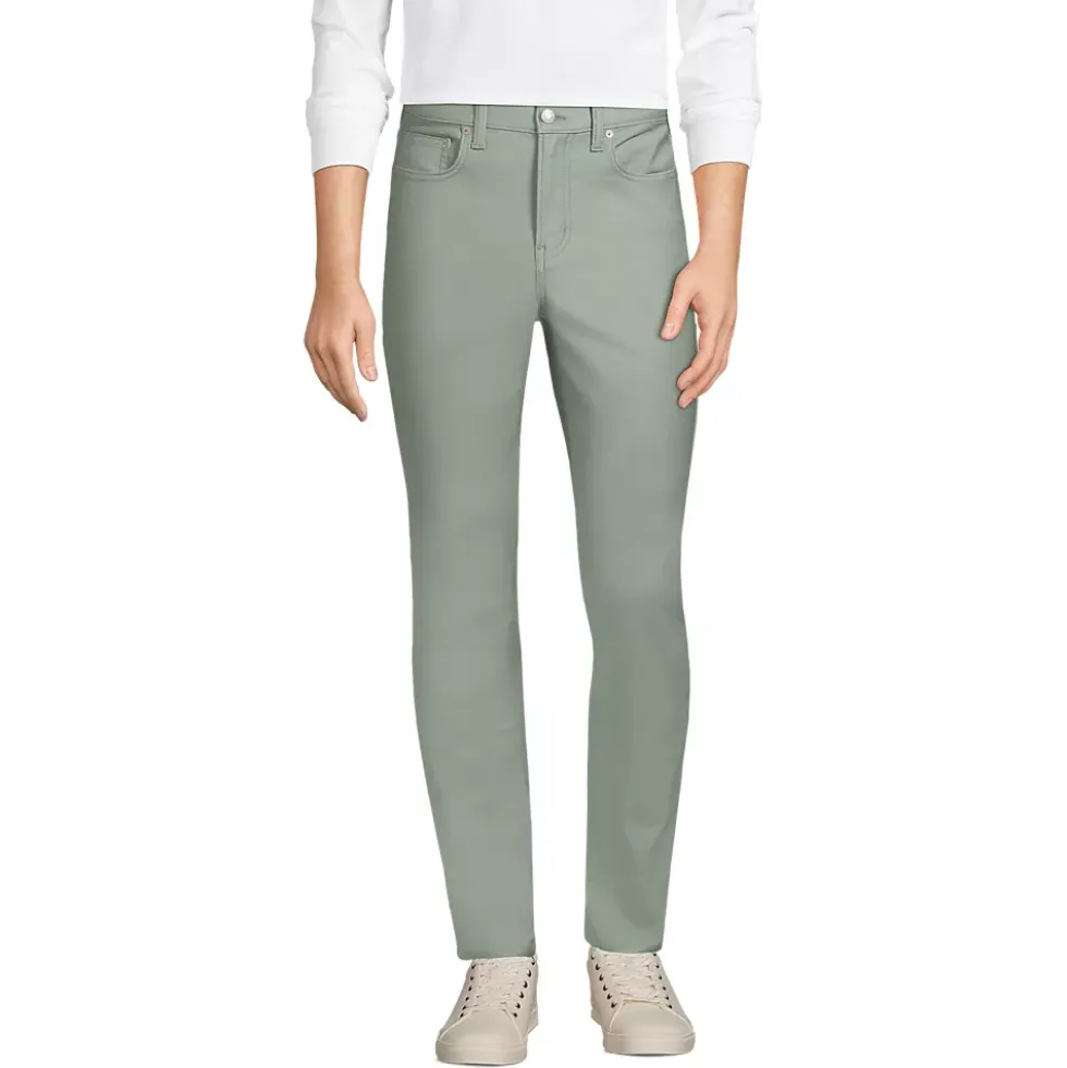 Men's Slim Fit Knit 5-Pocket Pants