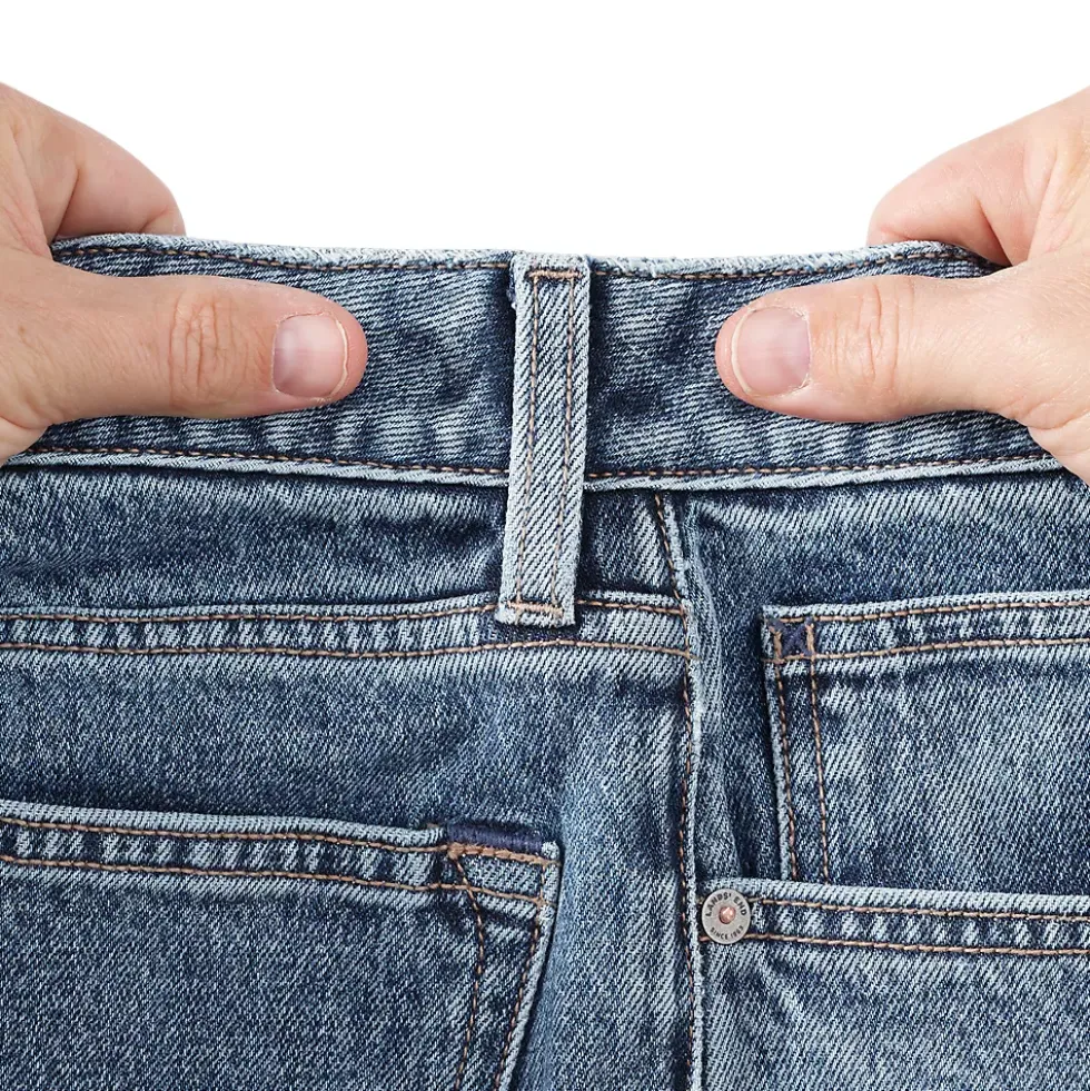 Men's Stretch Comfort Waist Athletic Fit Jean