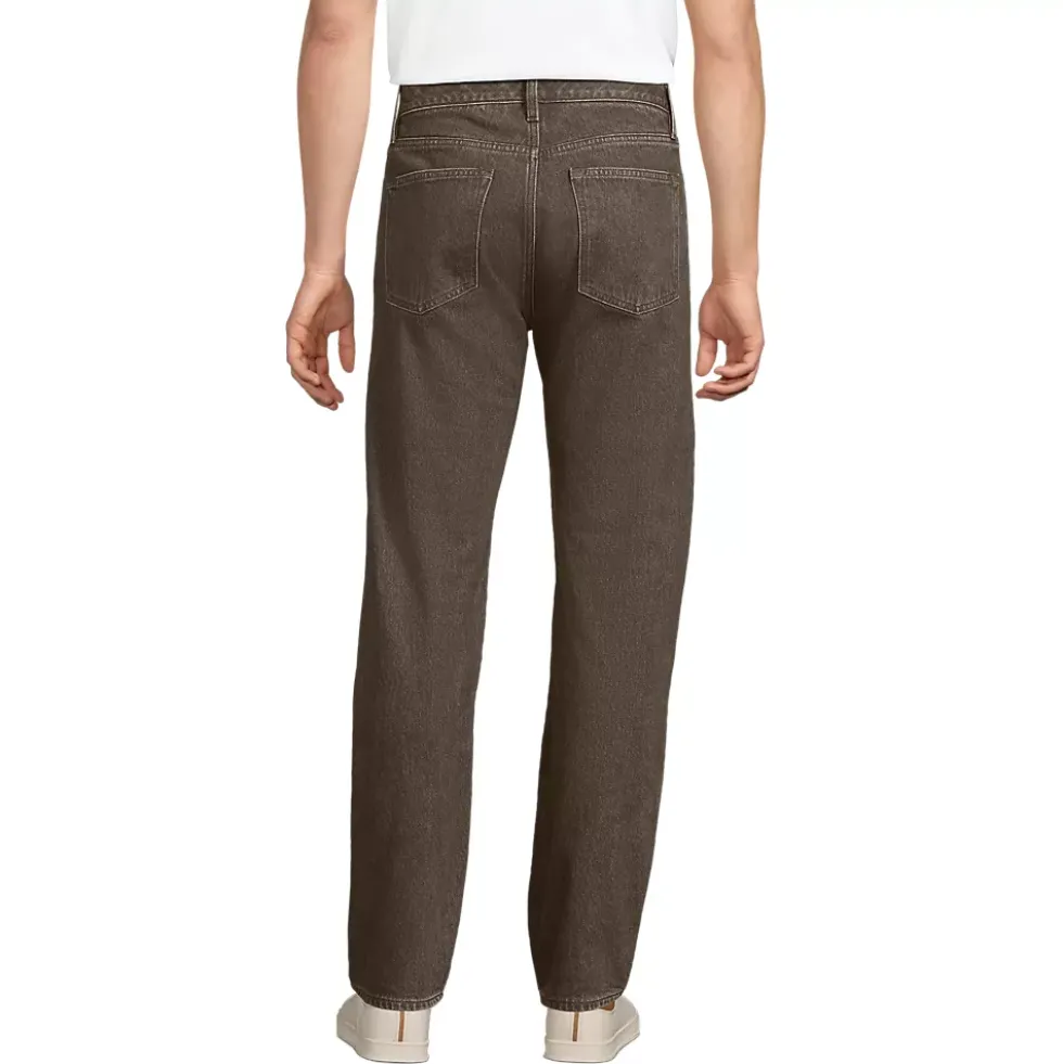 Men's Stretch Comfort Waist Classic Fit Flannel Lined Jean
